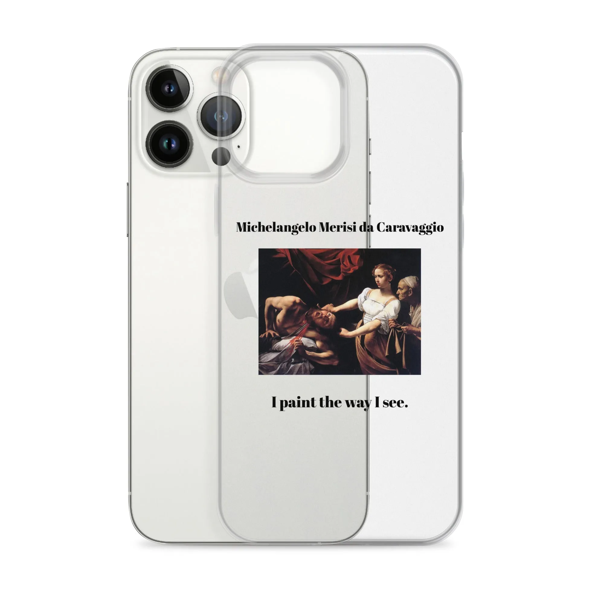 Michelangelo Merisi da Caravaggio Judith Beheading Holofernes Clear iPhone® Case