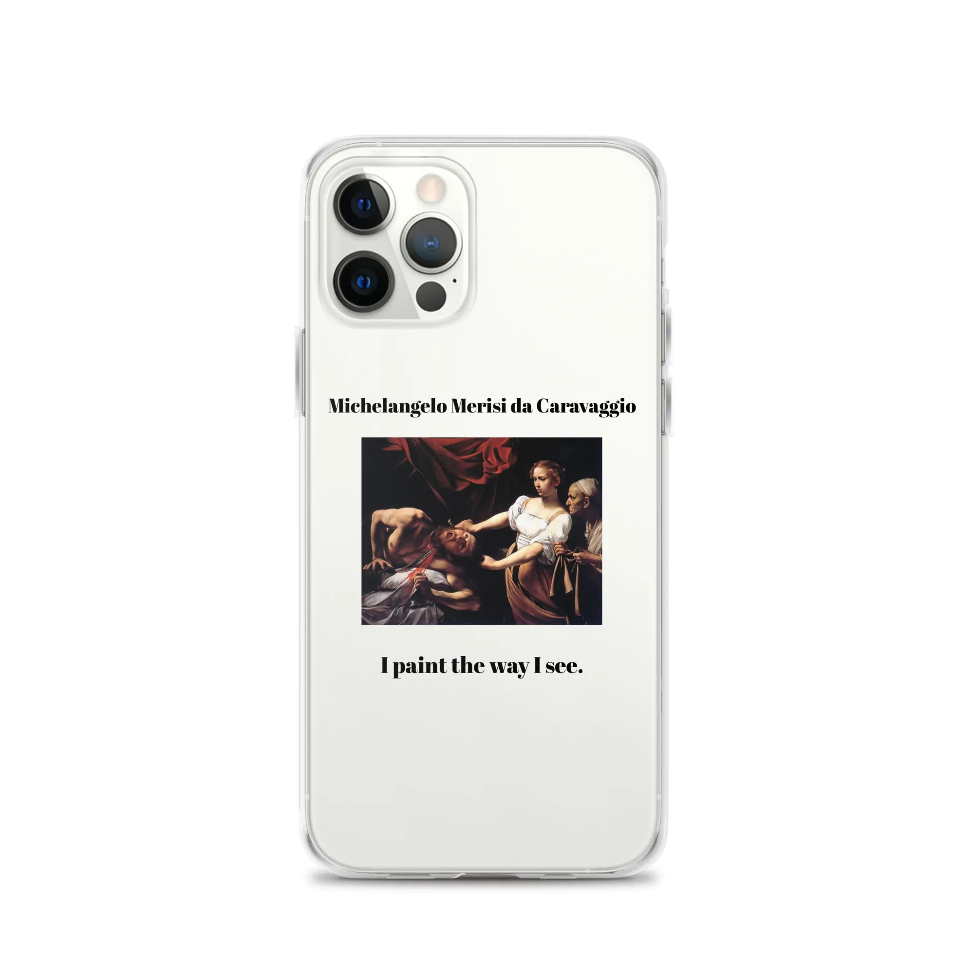 Michelangelo Merisi da Caravaggio Judith Beheading Holofernes Clear iPhone® Case