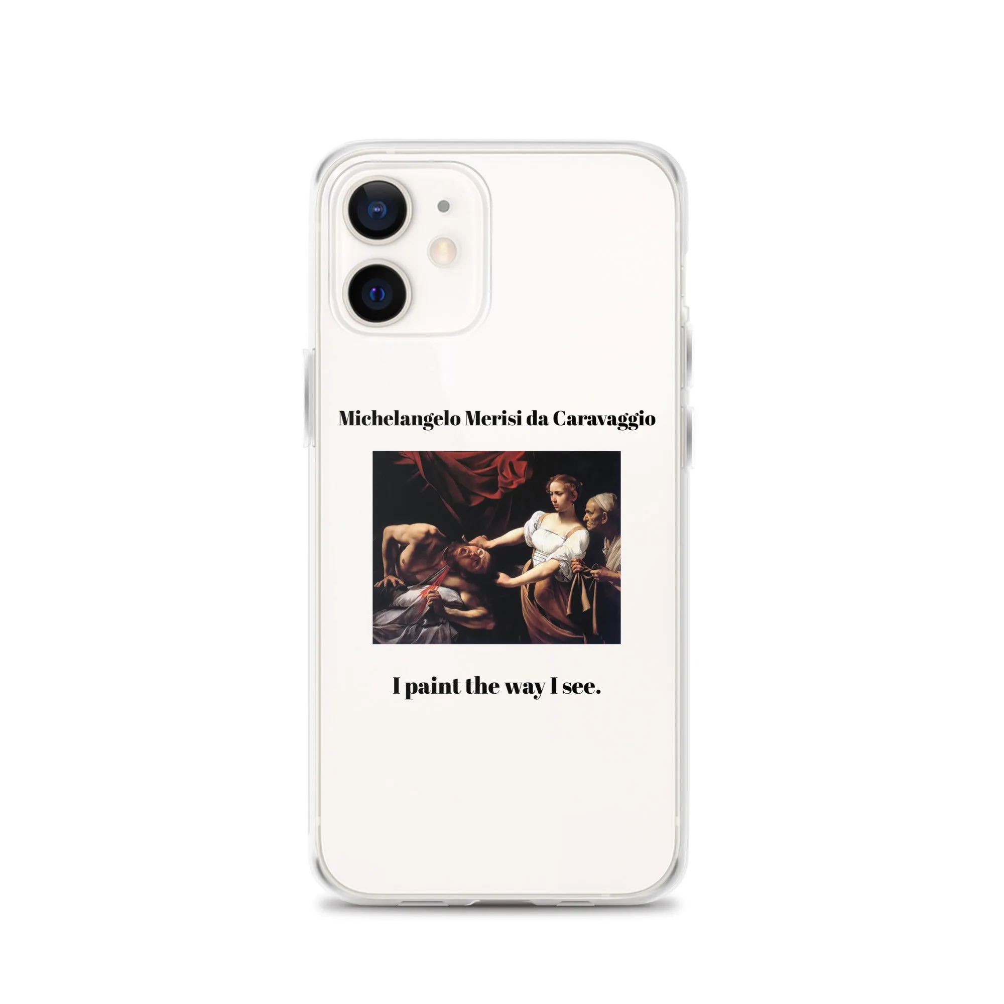 Michelangelo Merisi da Caravaggio Judith Beheading Holofernes Clear iPhone® Case