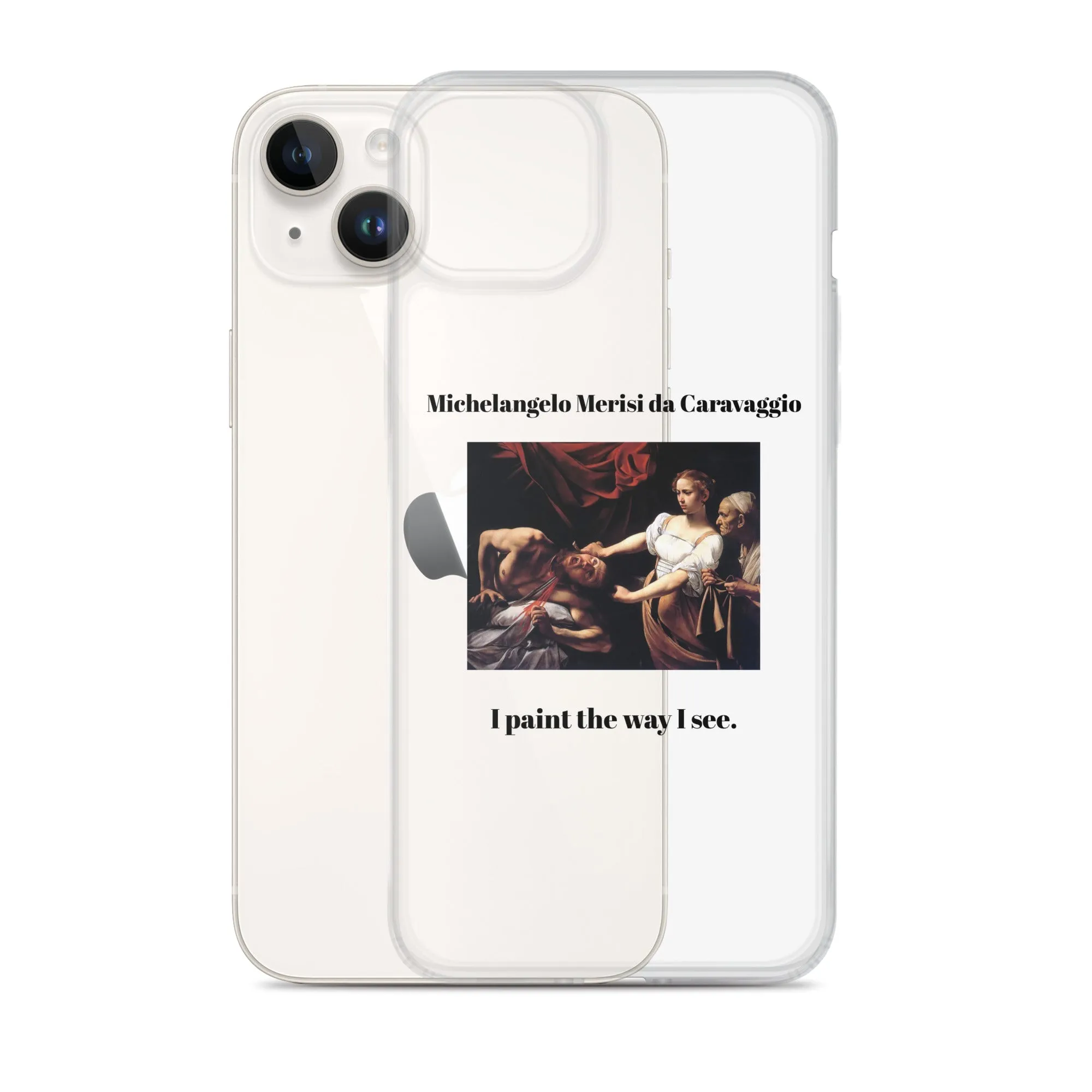 Michelangelo Merisi da Caravaggio Judith Beheading Holofernes Clear iPhone® Case