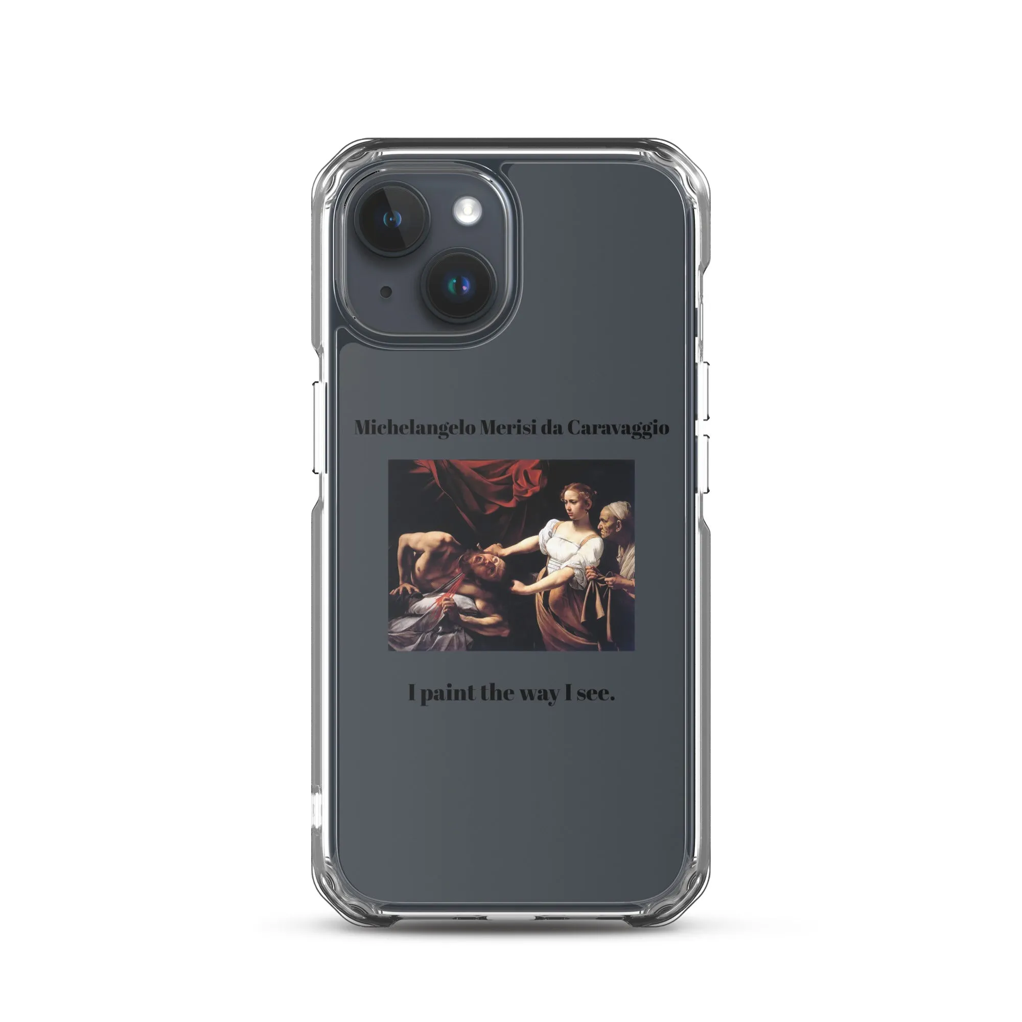 Michelangelo Merisi da Caravaggio Judith Beheading Holofernes Clear iPhone® Case