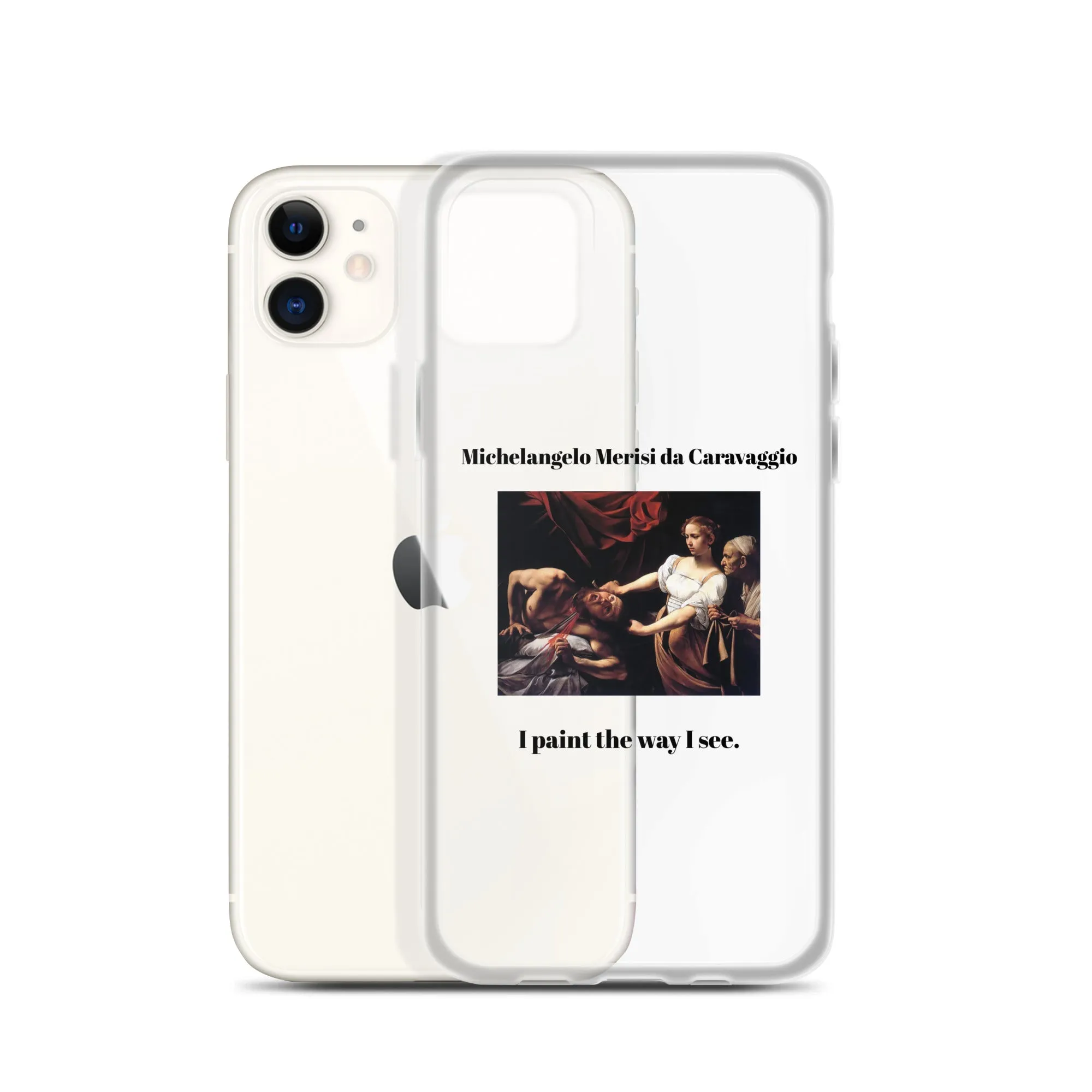 Michelangelo Merisi da Caravaggio Judith Beheading Holofernes Clear iPhone® Case