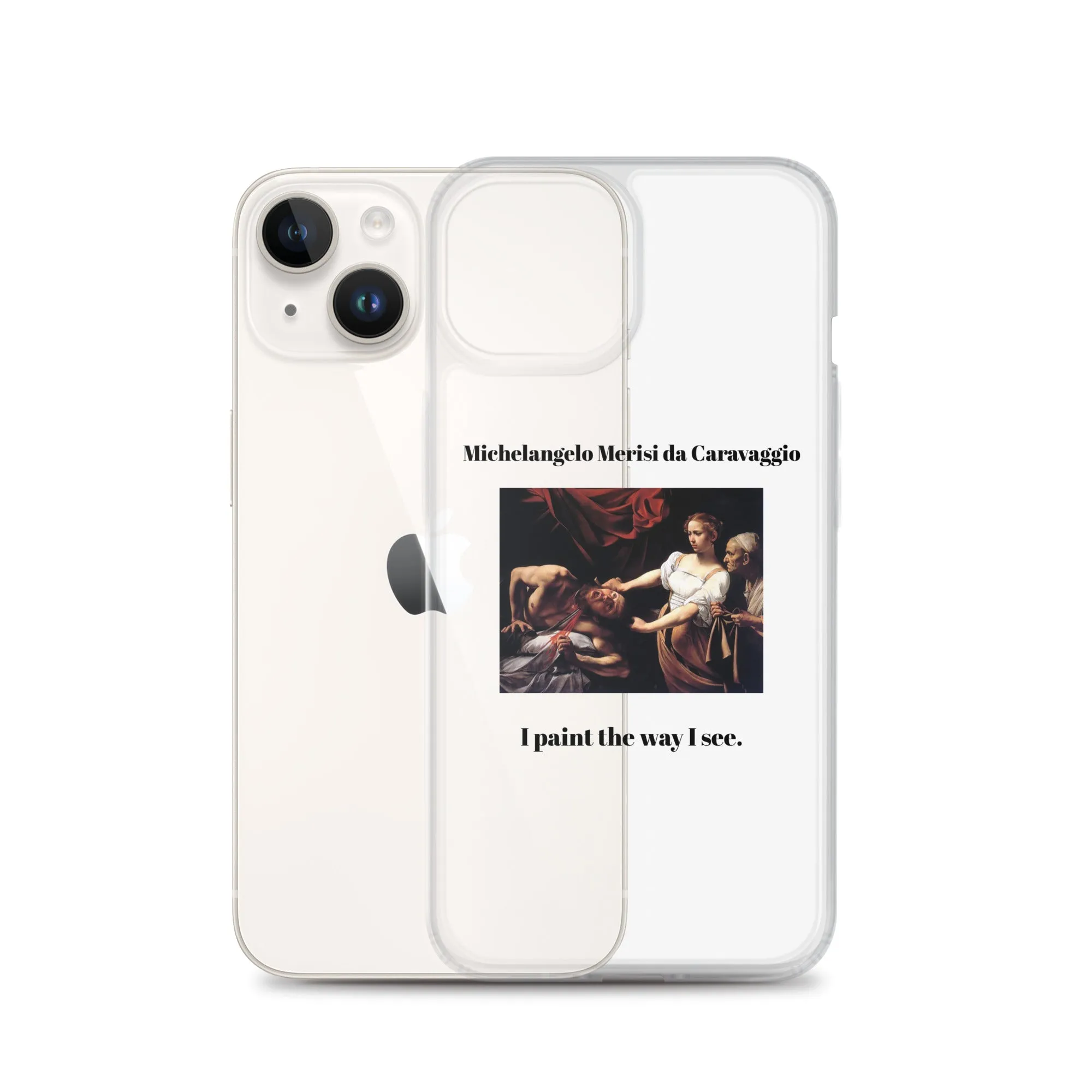 Michelangelo Merisi da Caravaggio Judith Beheading Holofernes Clear iPhone® Case
