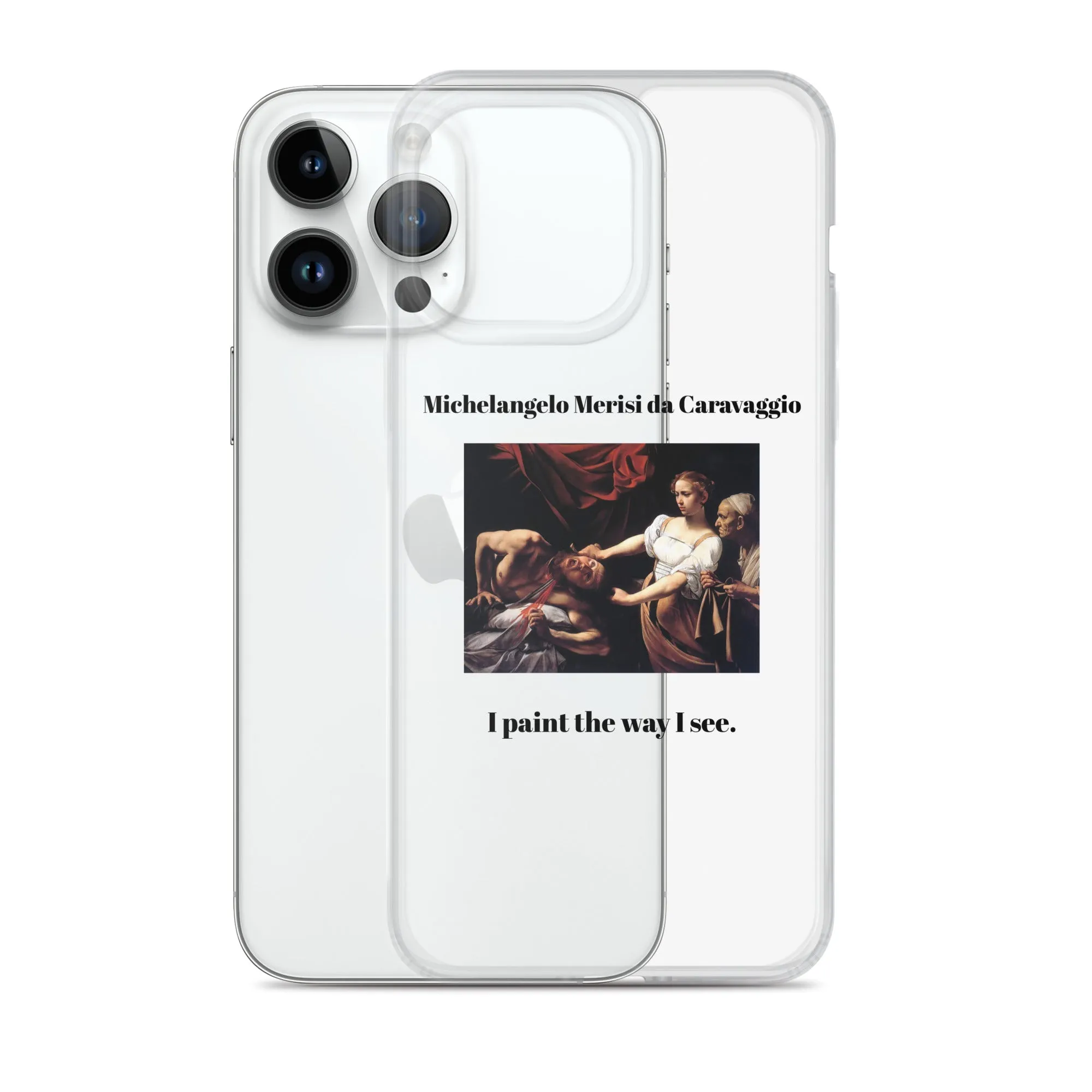 Michelangelo Merisi da Caravaggio Judith Beheading Holofernes Clear iPhone® Case