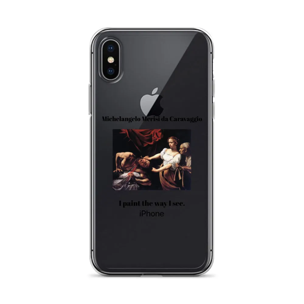Michelangelo Merisi da Caravaggio Judith Beheading Holofernes Clear iPhone® Case