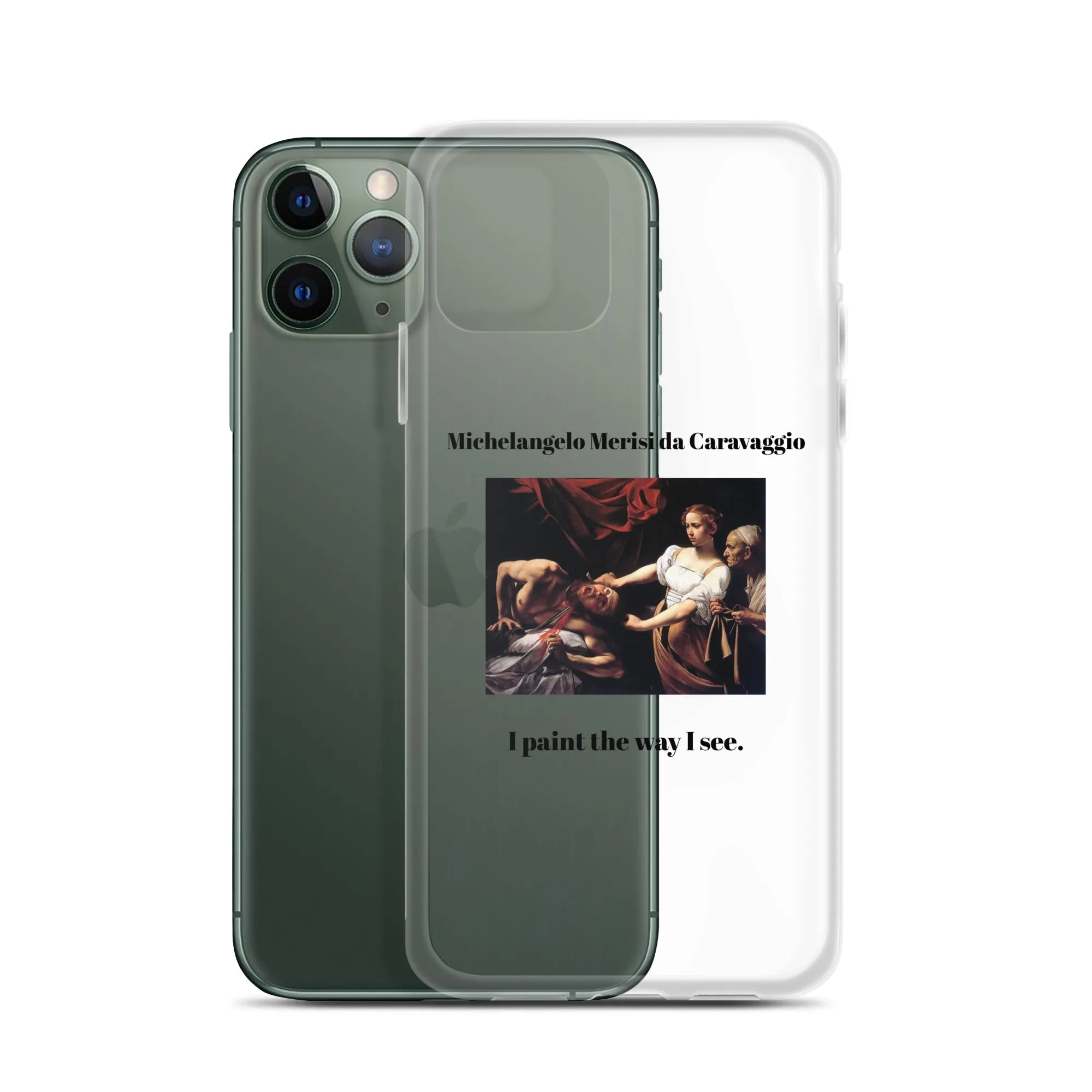 Michelangelo Merisi da Caravaggio Judith Beheading Holofernes Clear iPhone® Case