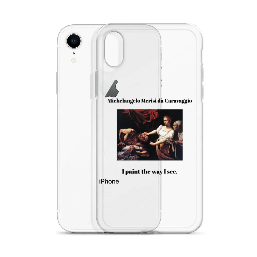 Michelangelo Merisi da Caravaggio Judith Beheading Holofernes Clear iPhone® Case