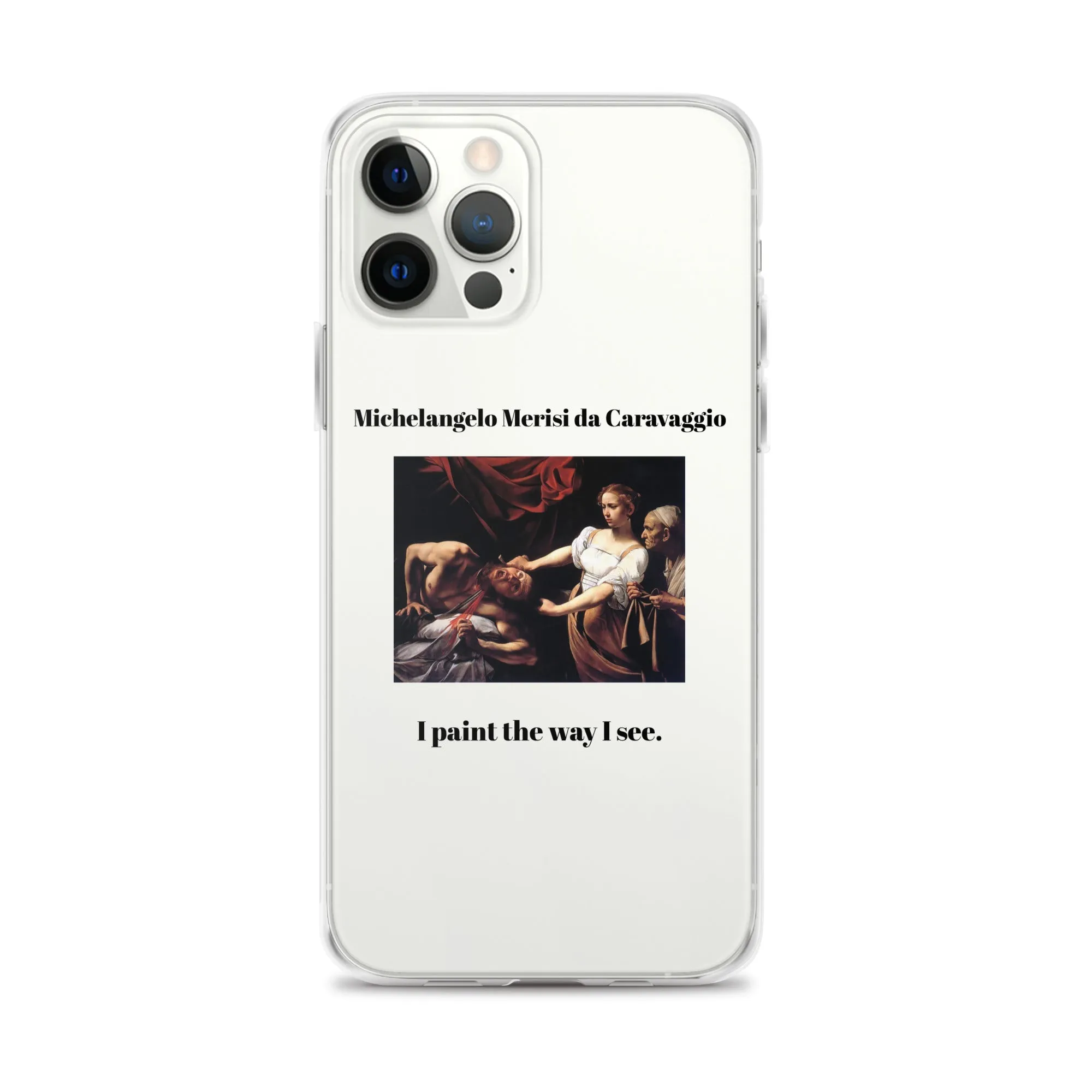 Michelangelo Merisi da Caravaggio Judith Beheading Holofernes Clear iPhone® Case