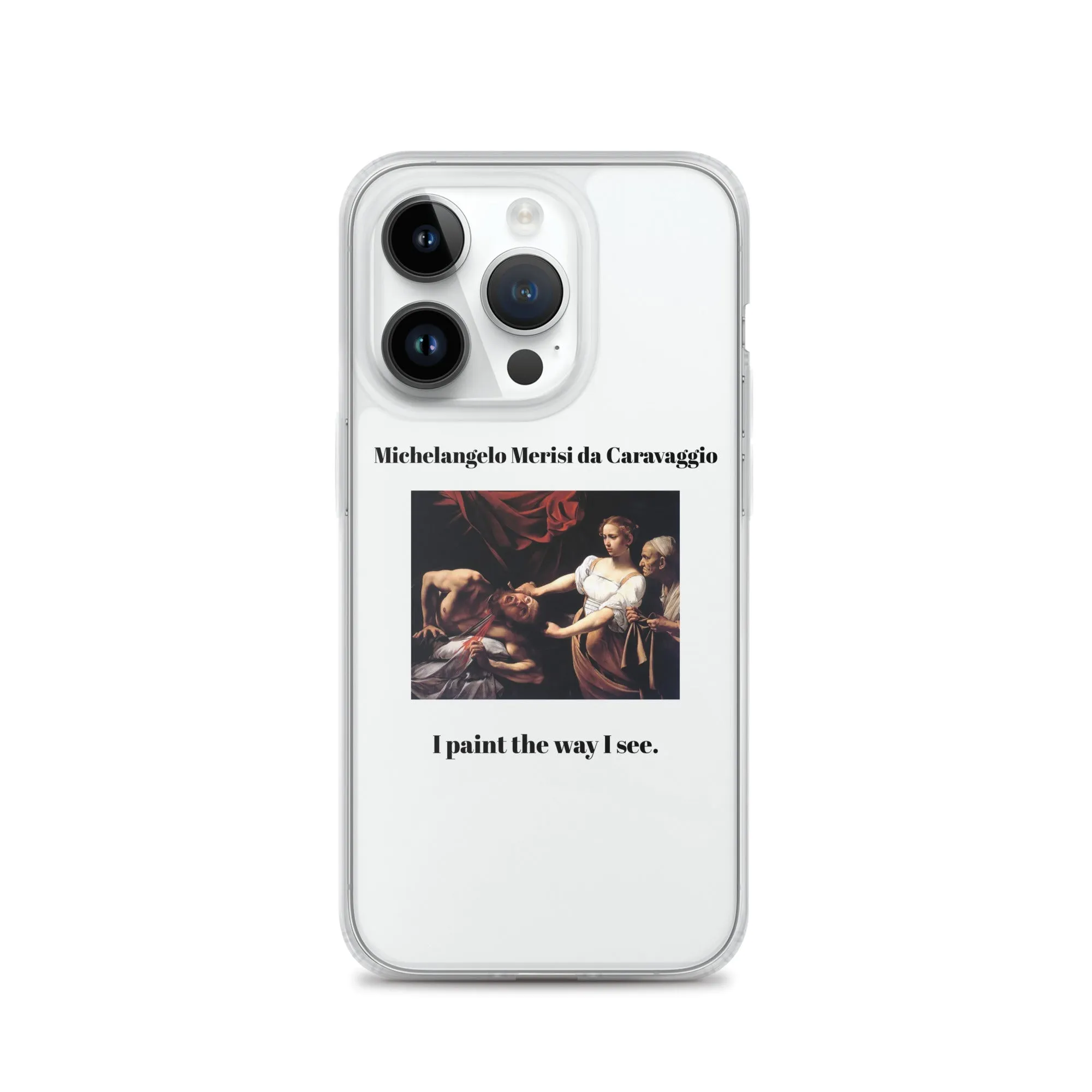 Michelangelo Merisi da Caravaggio Judith Beheading Holofernes Clear iPhone® Case