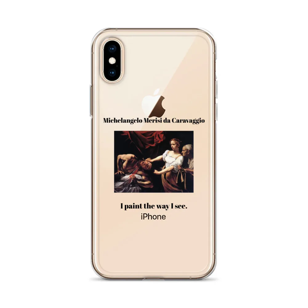 Michelangelo Merisi da Caravaggio Judith Beheading Holofernes Clear iPhone® Case