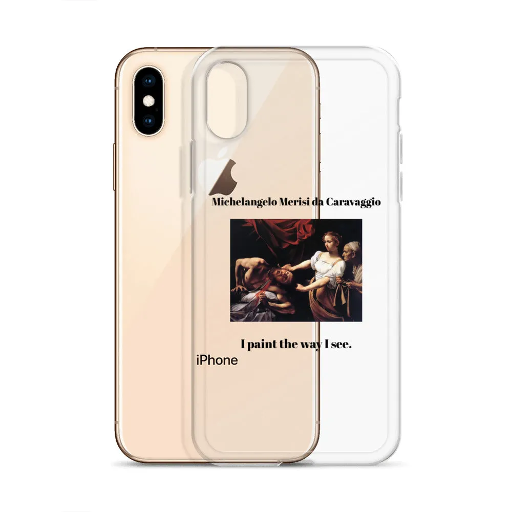 Michelangelo Merisi da Caravaggio Judith Beheading Holofernes Clear iPhone® Case