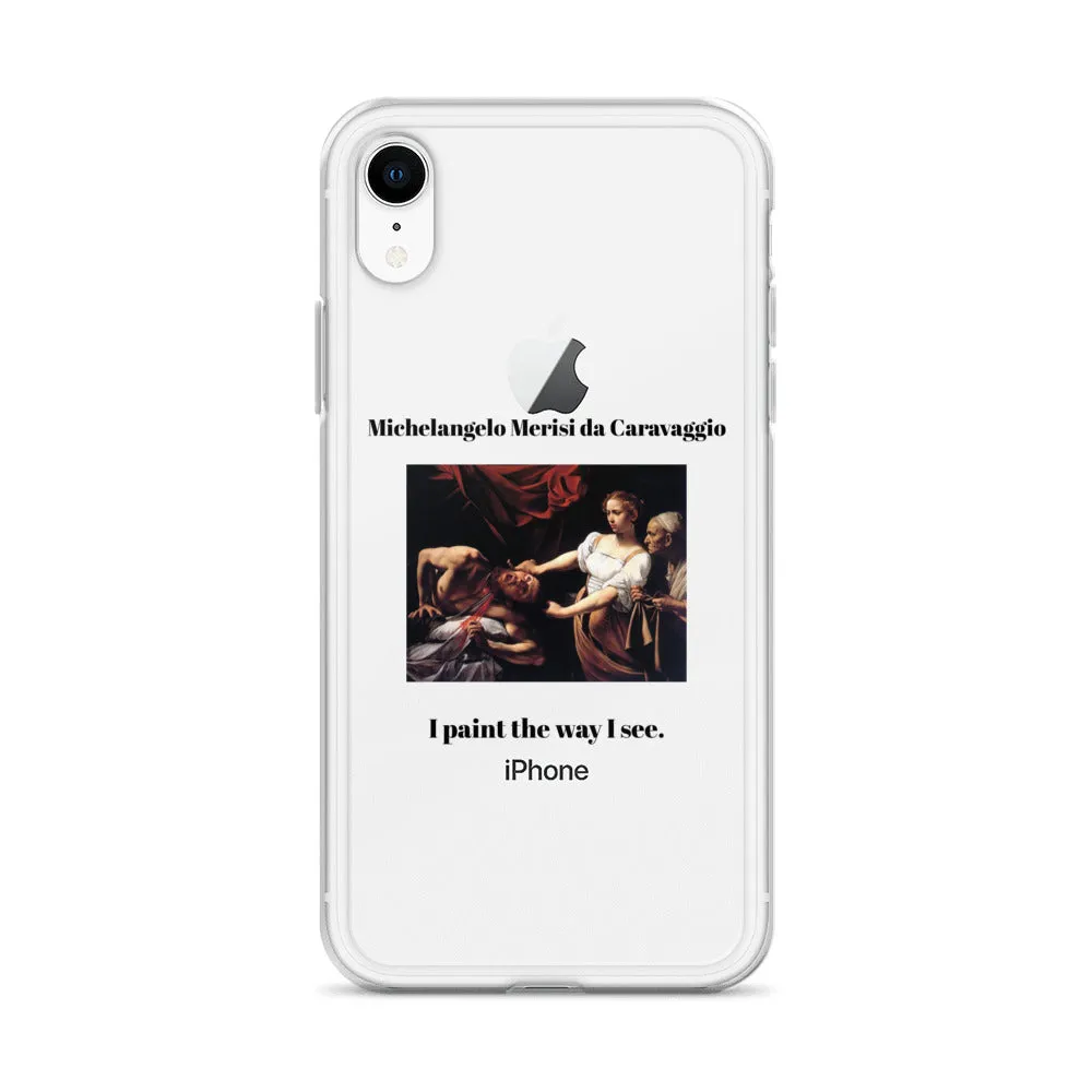 Michelangelo Merisi da Caravaggio Judith Beheading Holofernes Clear iPhone® Case