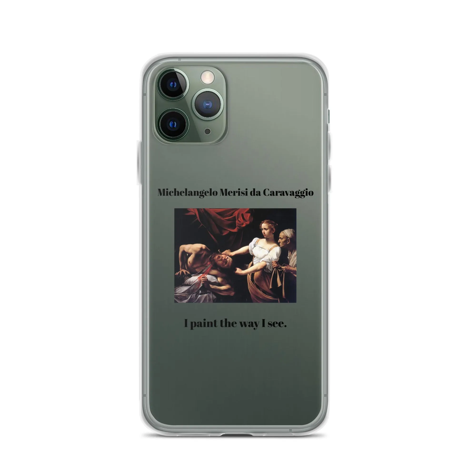 Michelangelo Merisi da Caravaggio Judith Beheading Holofernes Clear iPhone® Case