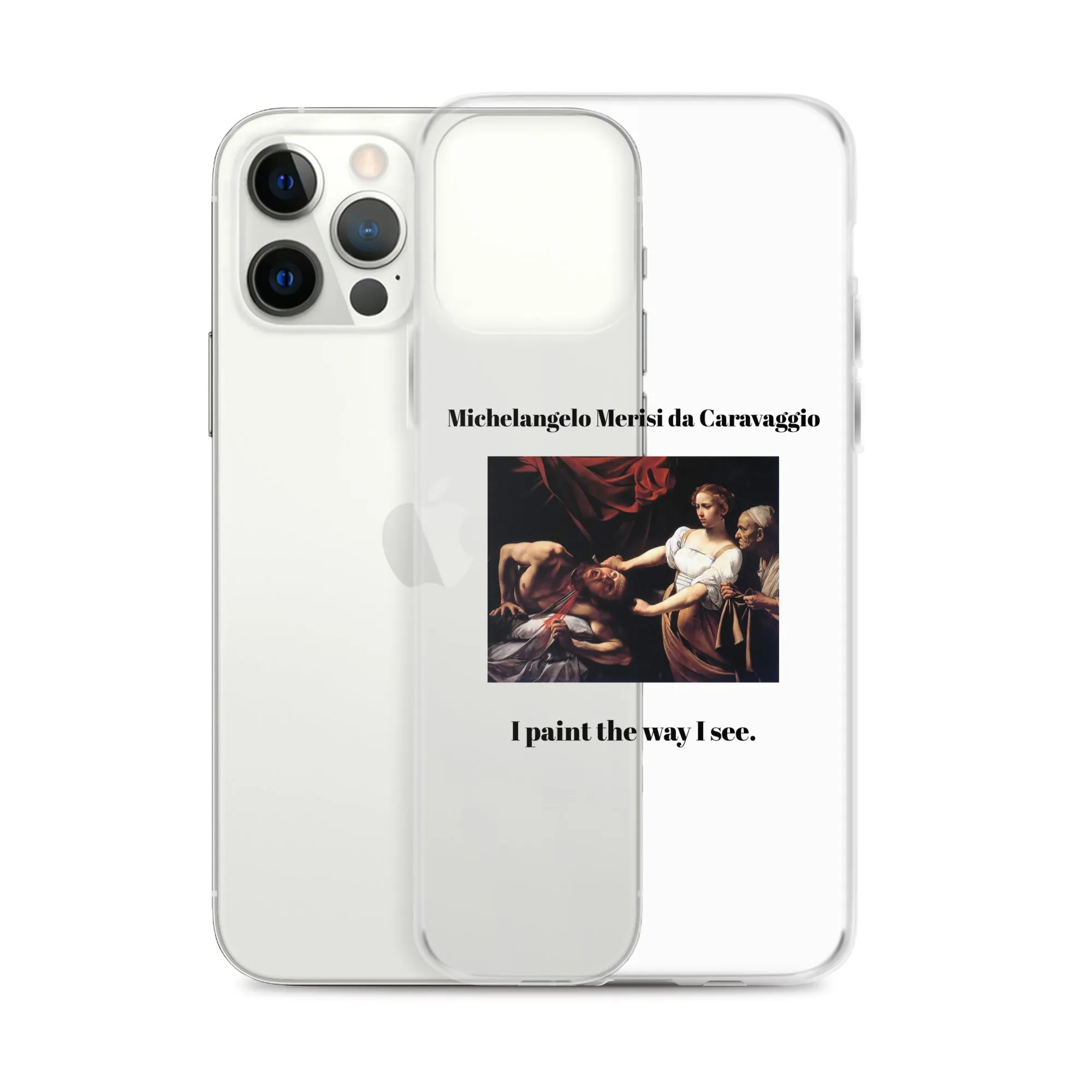 Michelangelo Merisi da Caravaggio Judith Beheading Holofernes Clear iPhone® Case