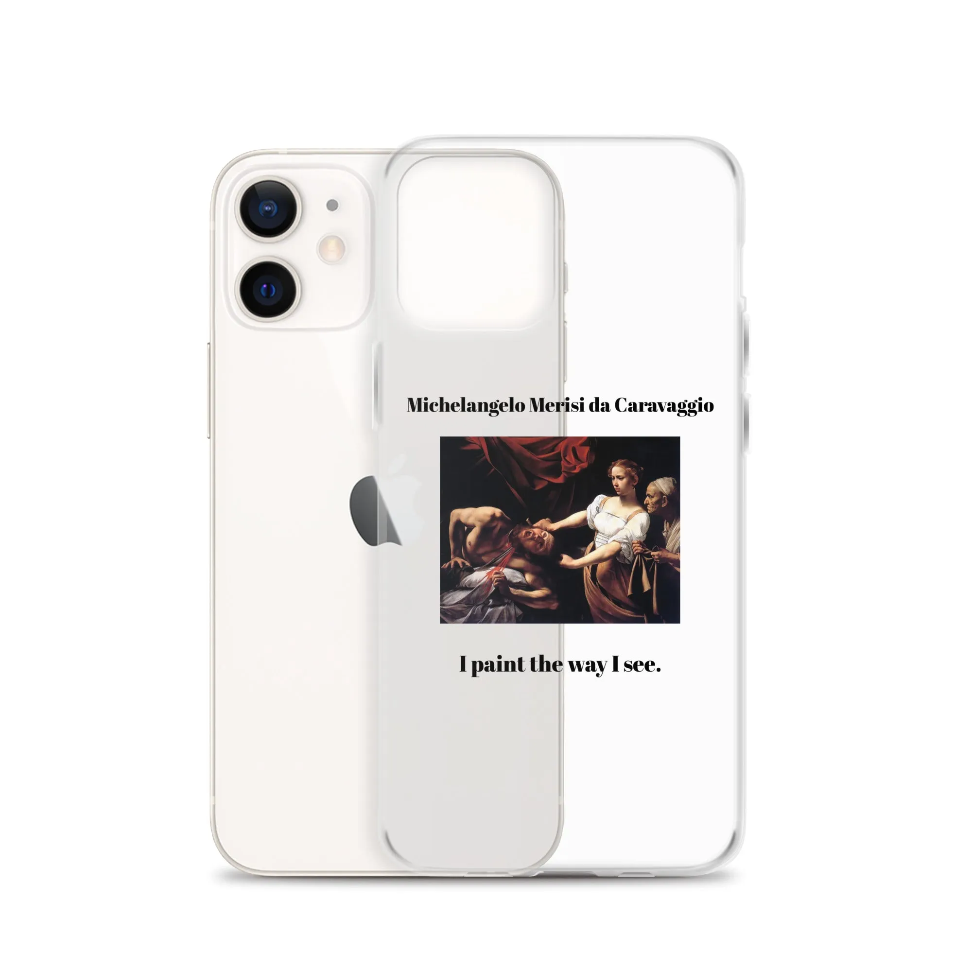 Michelangelo Merisi da Caravaggio Judith Beheading Holofernes Clear iPhone® Case