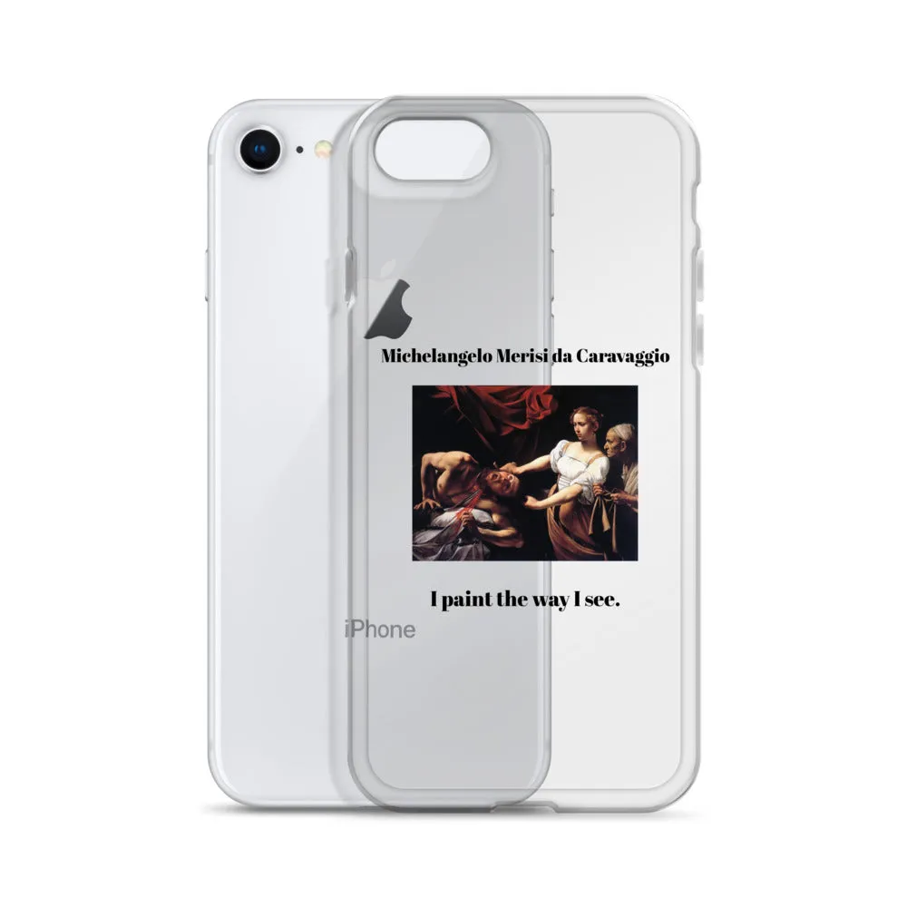 Michelangelo Merisi da Caravaggio Judith Beheading Holofernes Clear iPhone® Case