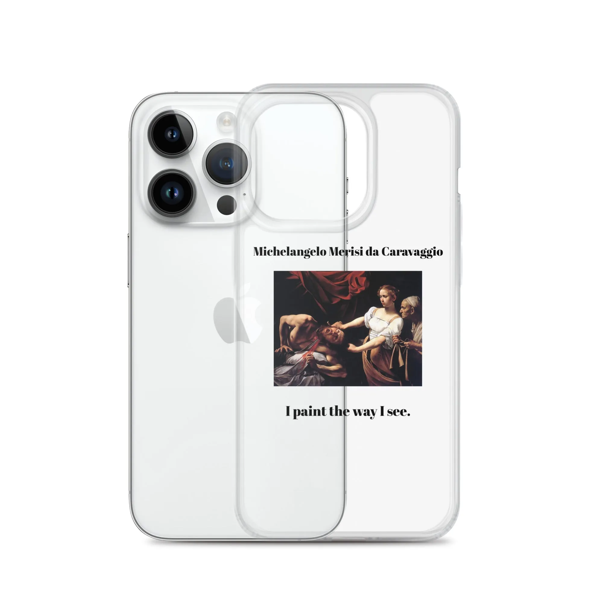 Michelangelo Merisi da Caravaggio Judith Beheading Holofernes Clear iPhone® Case