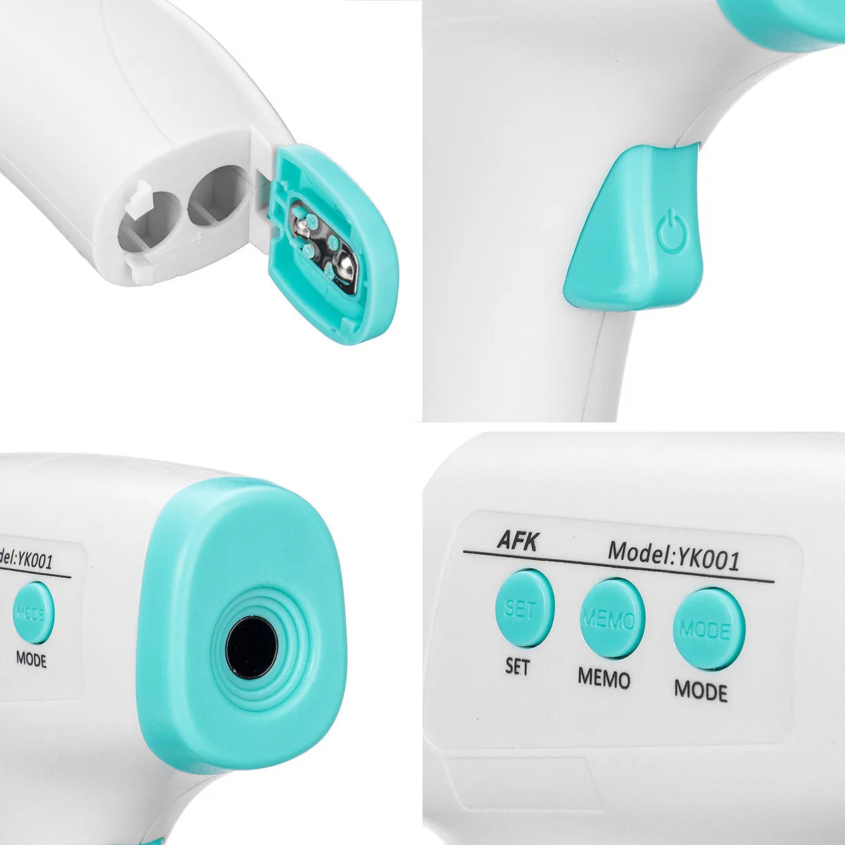Non-Contact LCD Digital Forehead & Body Infrared Thermometer for Adults & Babies