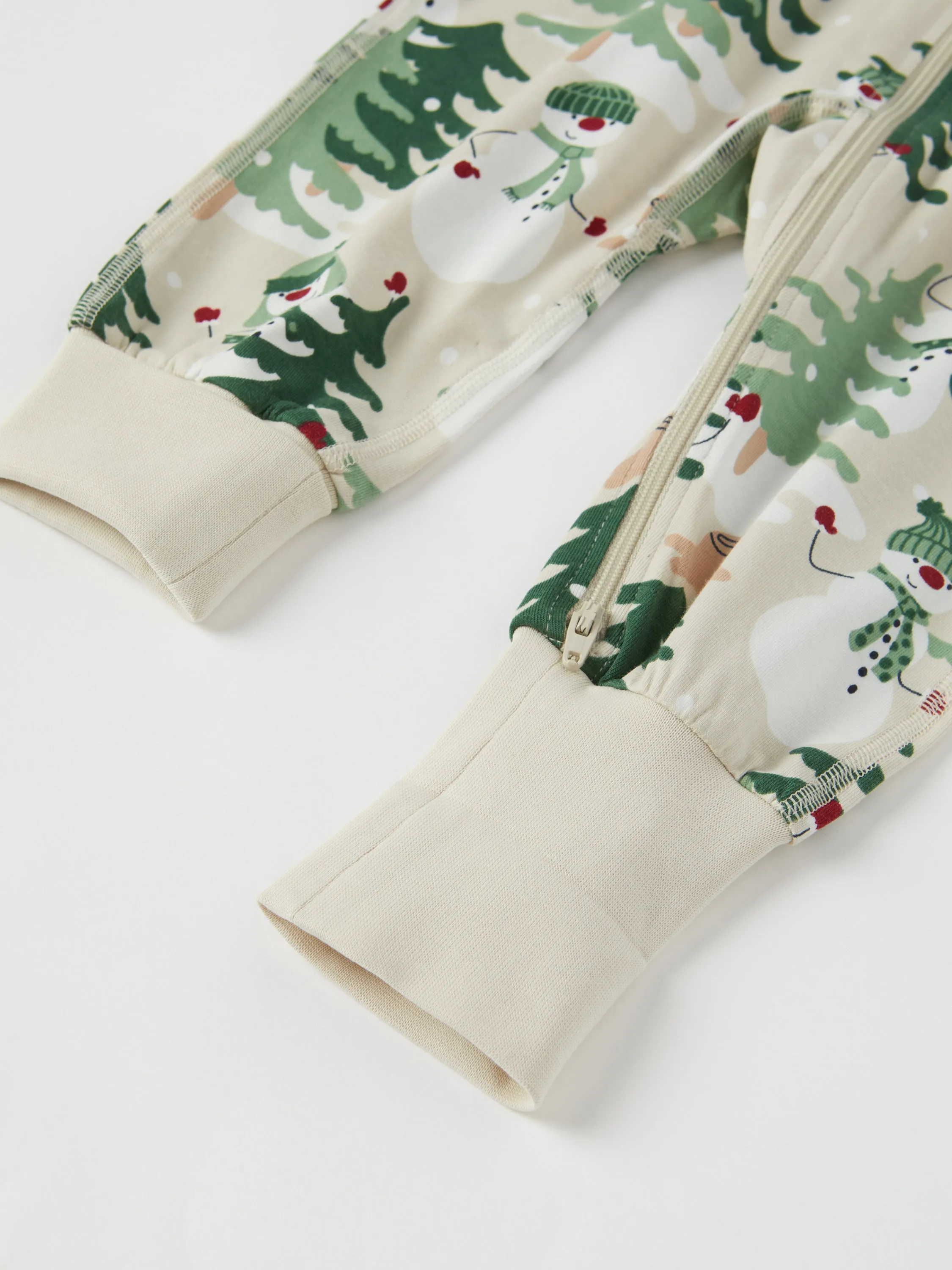 Nordic Forest Baby Sleepsuit