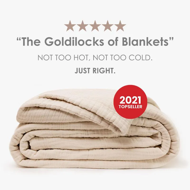 Original Muslin Cotton 365 Blanket™ - PERFECTLY IMPERFECT