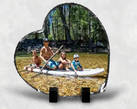 Personalised Father's Day Photo Slate Gift