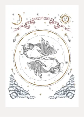 Pisces Art Print
