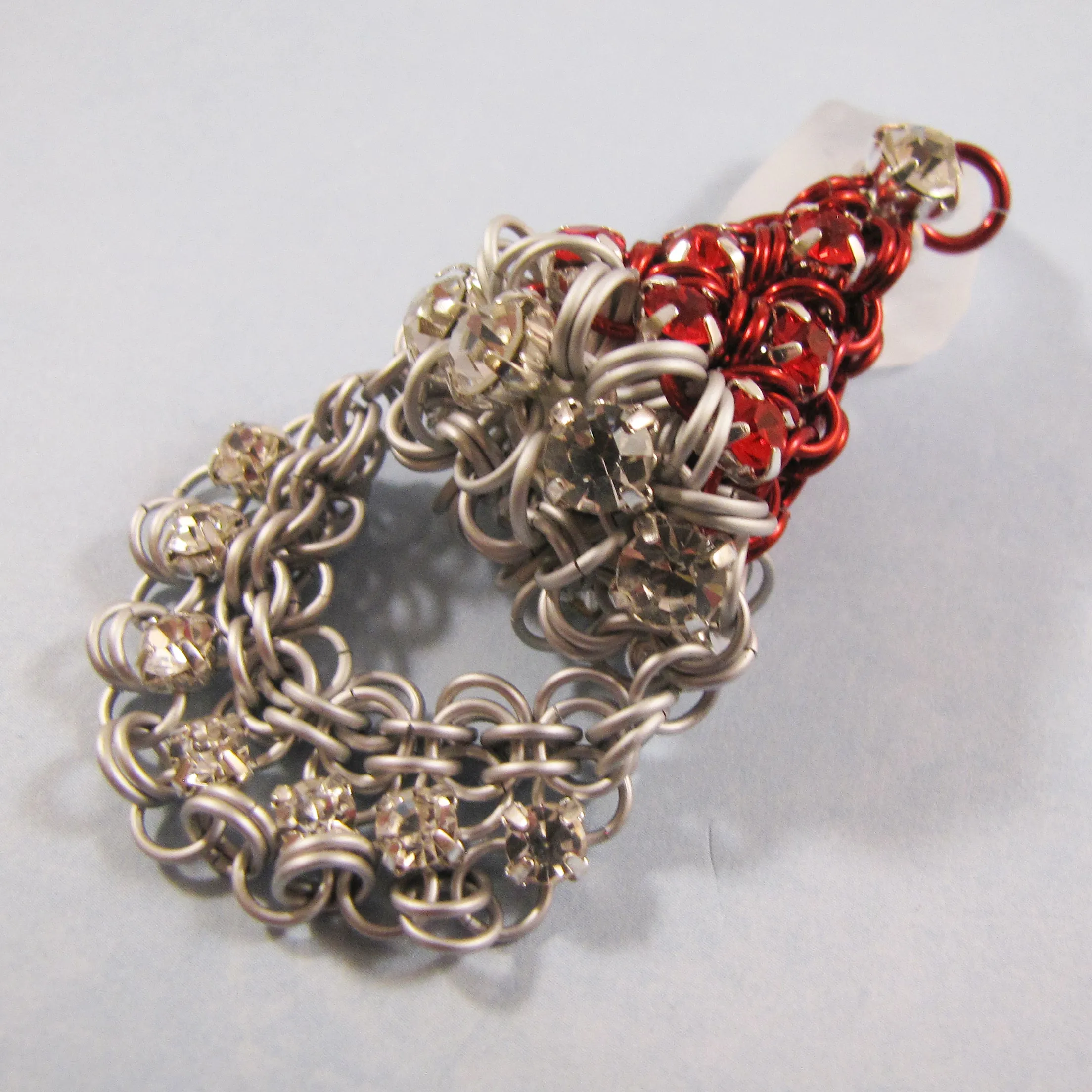 Puffy Rhinestone Santa Pendant Kit