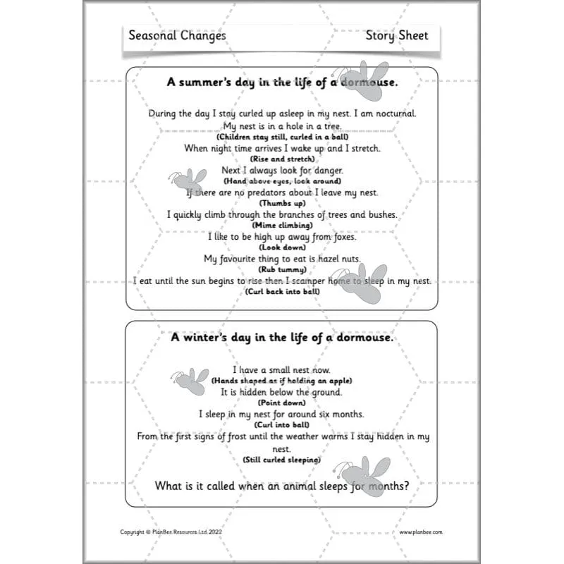 Seasonal Changes