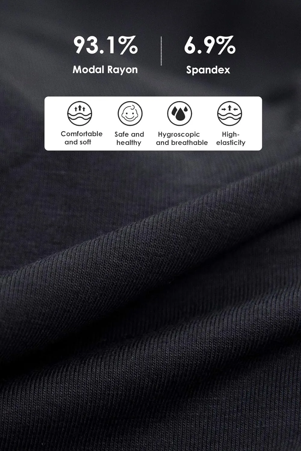 Smallshow Women's V-Neck Maternity Shirt Clothes Long Sleeve Ruched Pregnancy Top