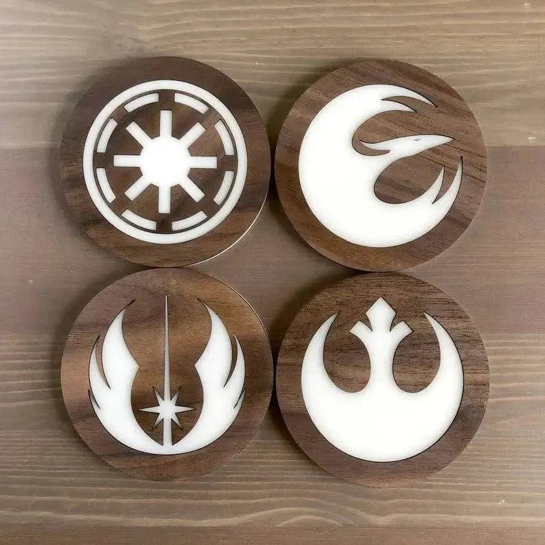 Star Wars Symbol Coasters