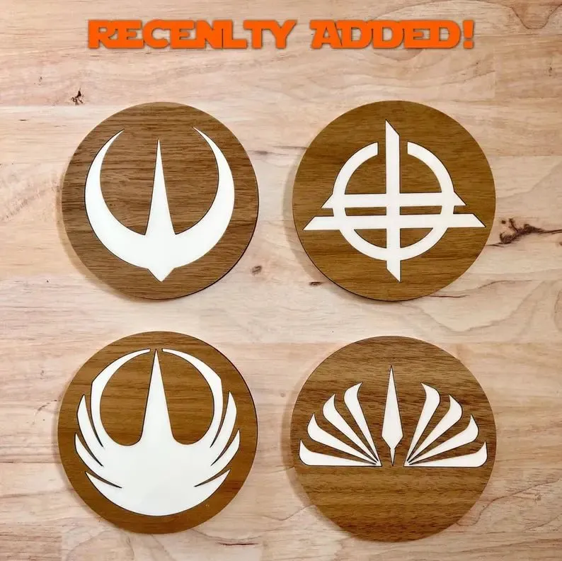 Star Wars Symbol Coasters