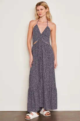 Sundry Clover Sun Dress in Dark Lavender