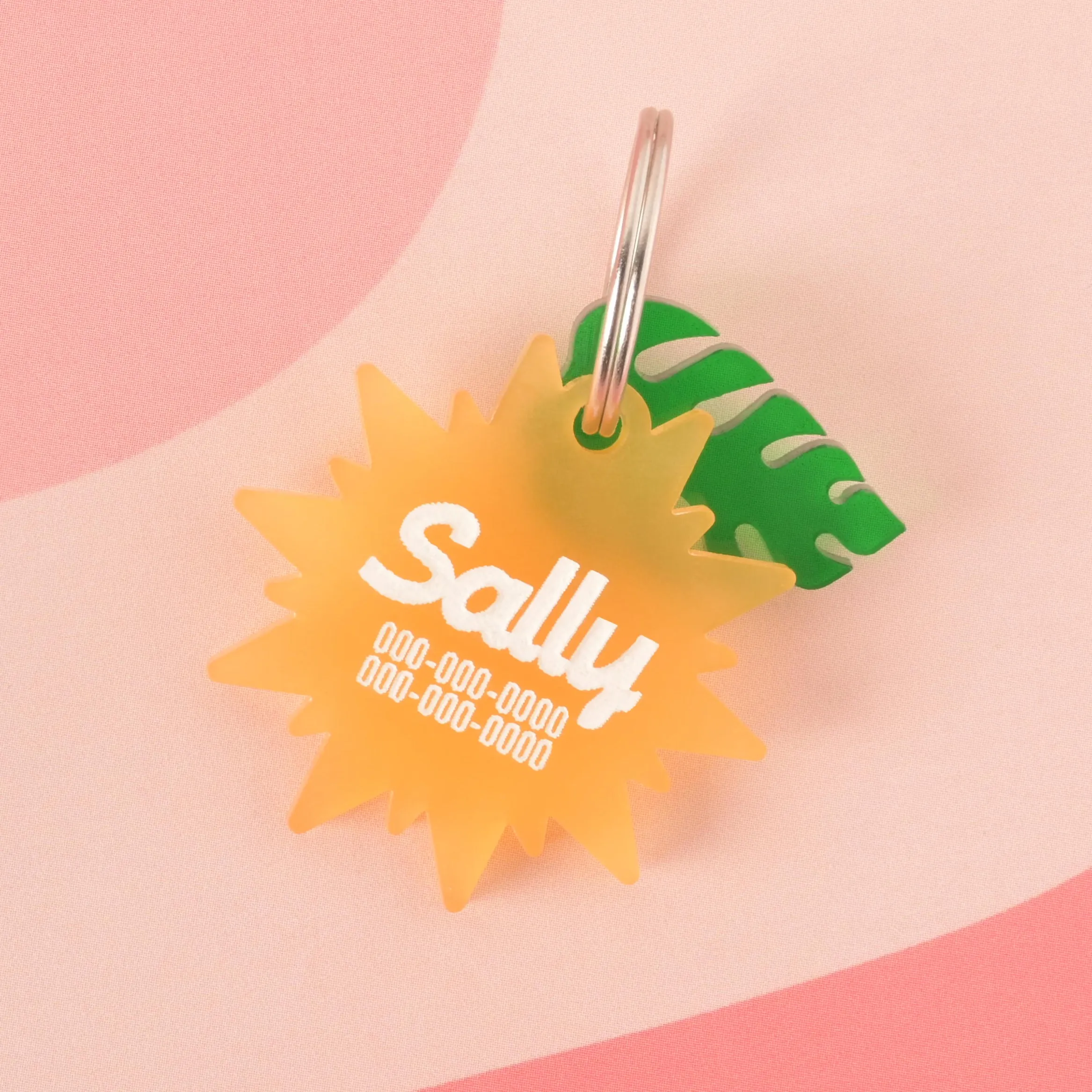 Sunshine, Sun Personalized Pet Tag
