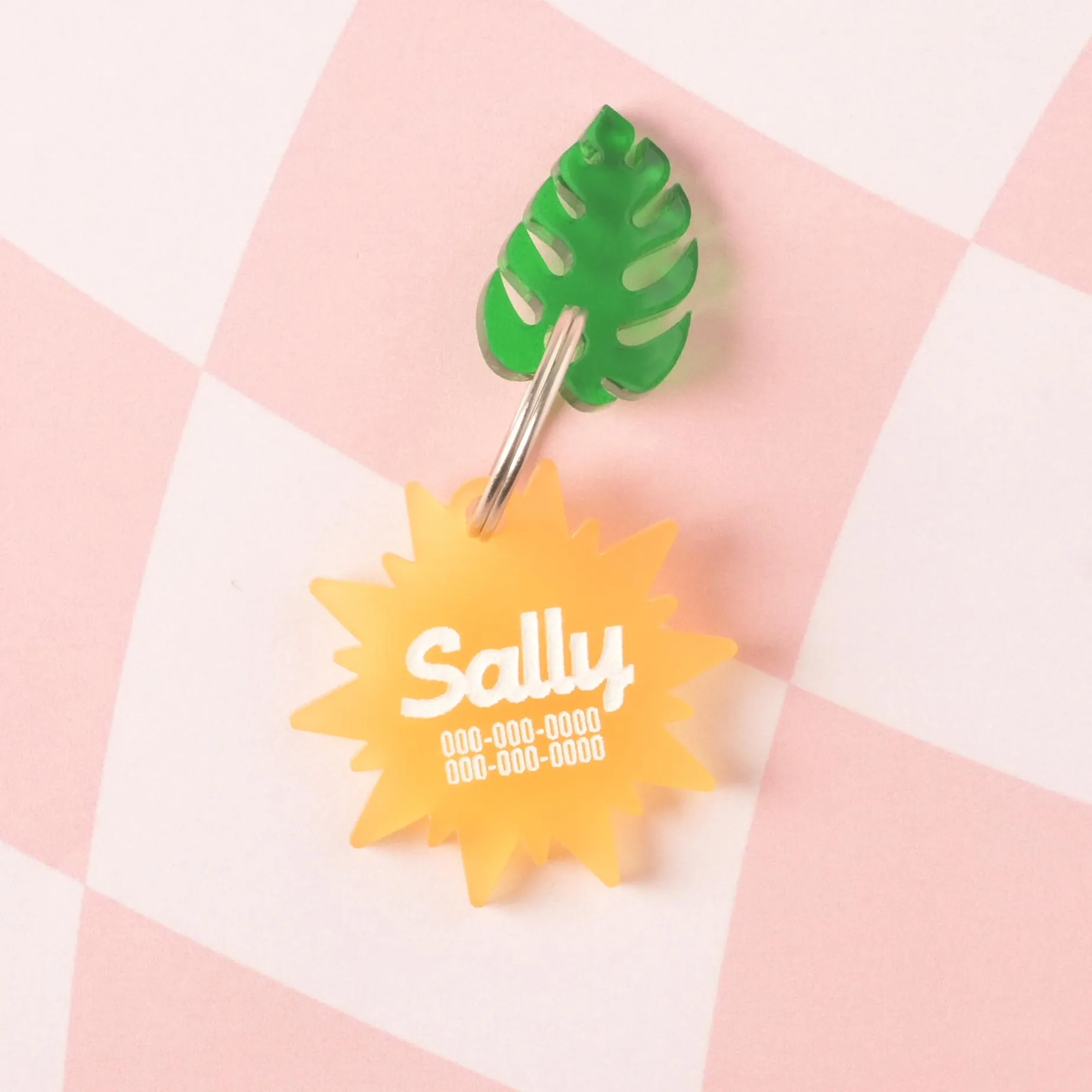 Sunshine, Sun Personalized Pet Tag