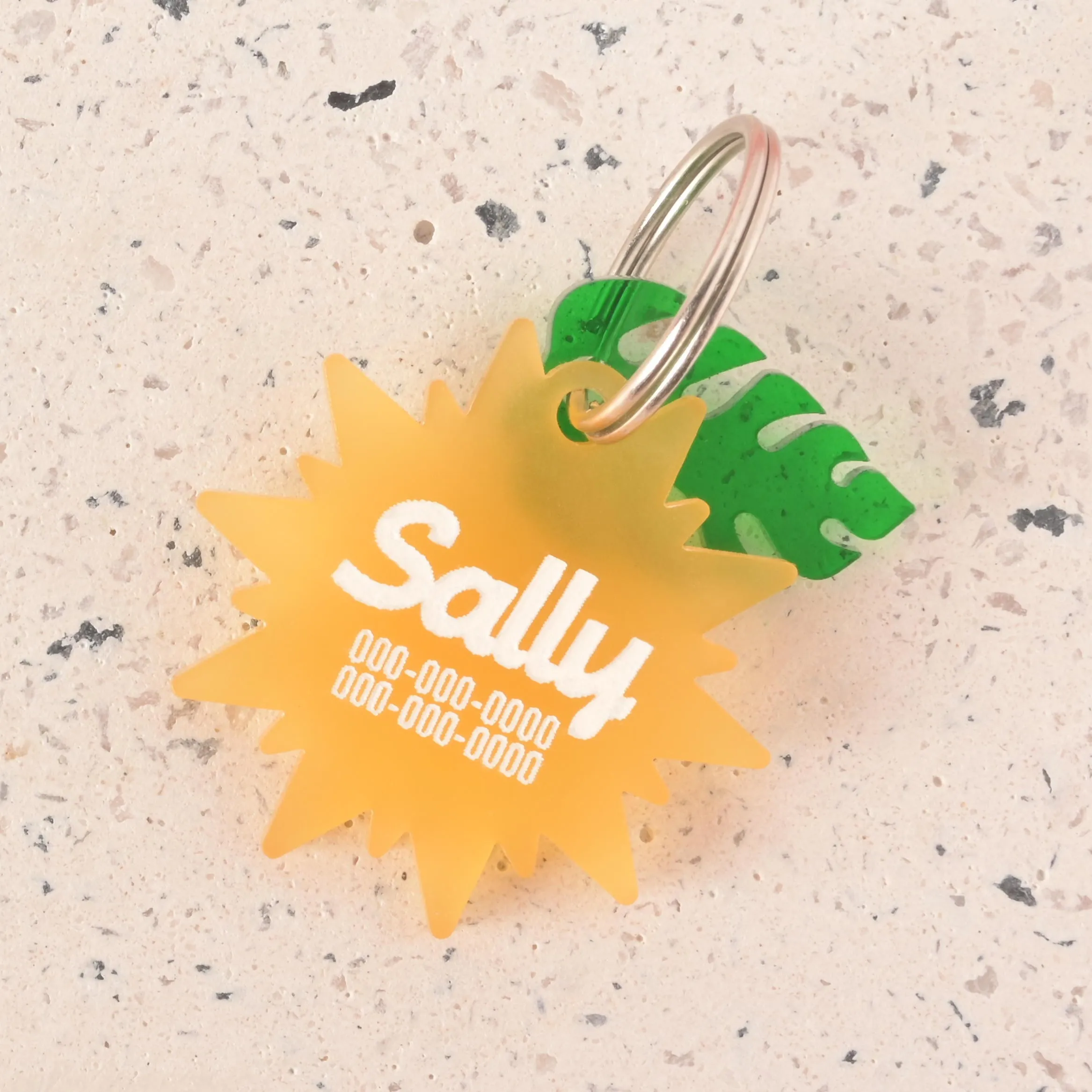 Sunshine, Sun Personalized Pet Tag