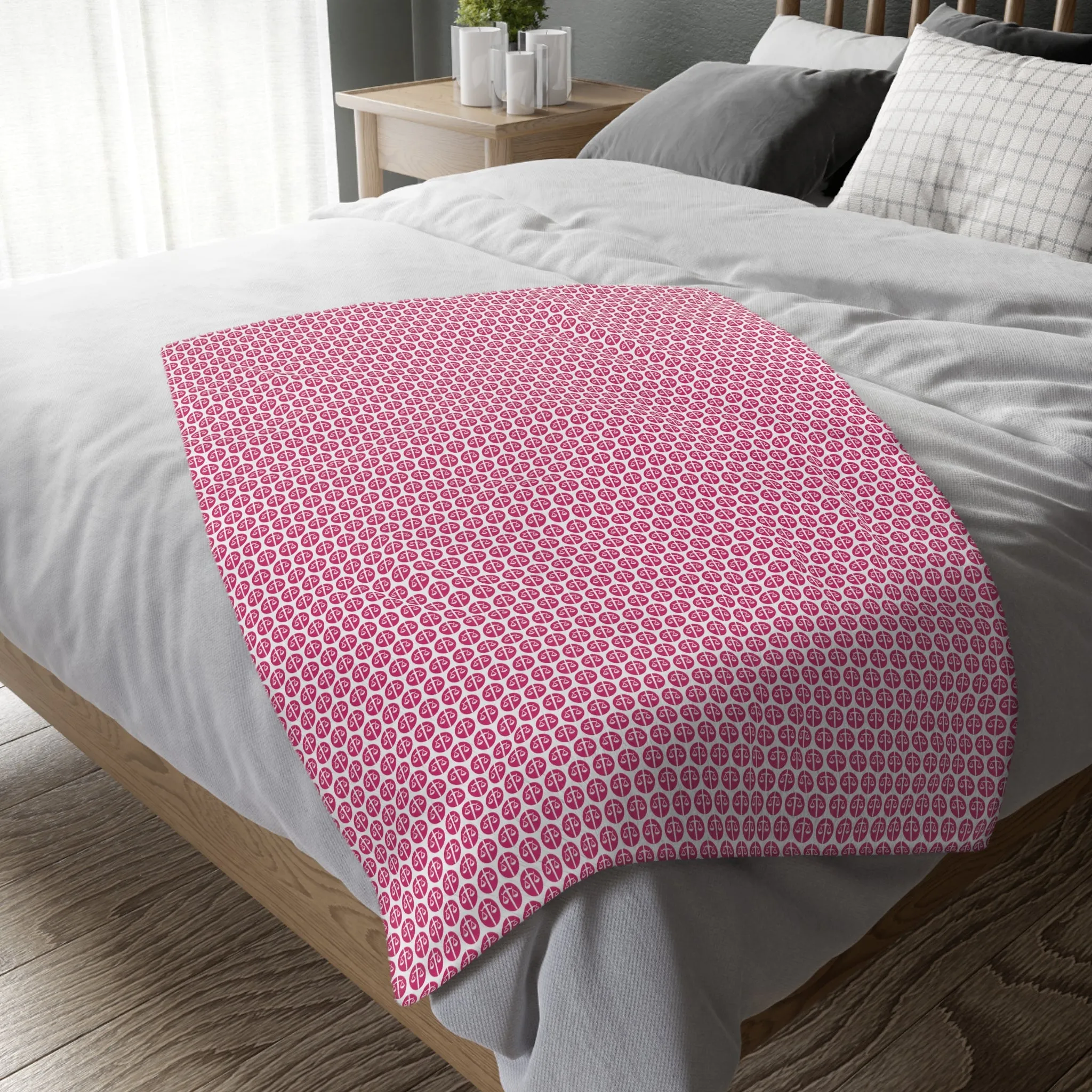 Sword and Scale Velveteen Microfiber Blanket