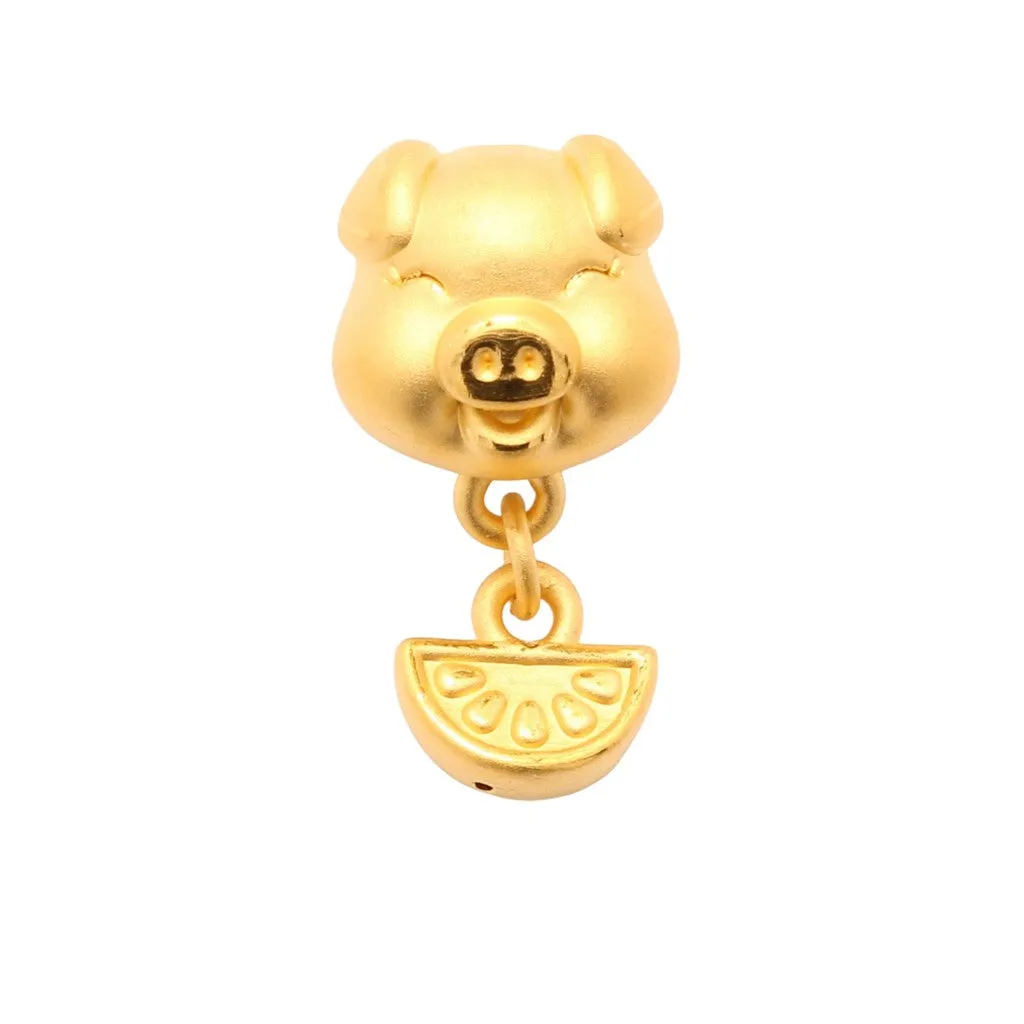 TAKA Jewellery 999 Pure Gold Charm 12 Zodiac
