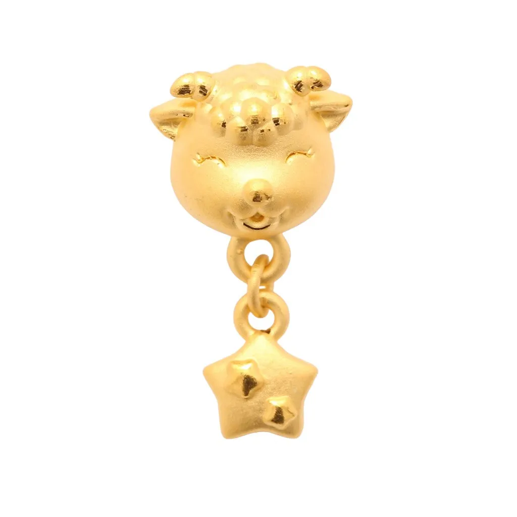 TAKA Jewellery 999 Pure Gold Charm 12 Zodiac
