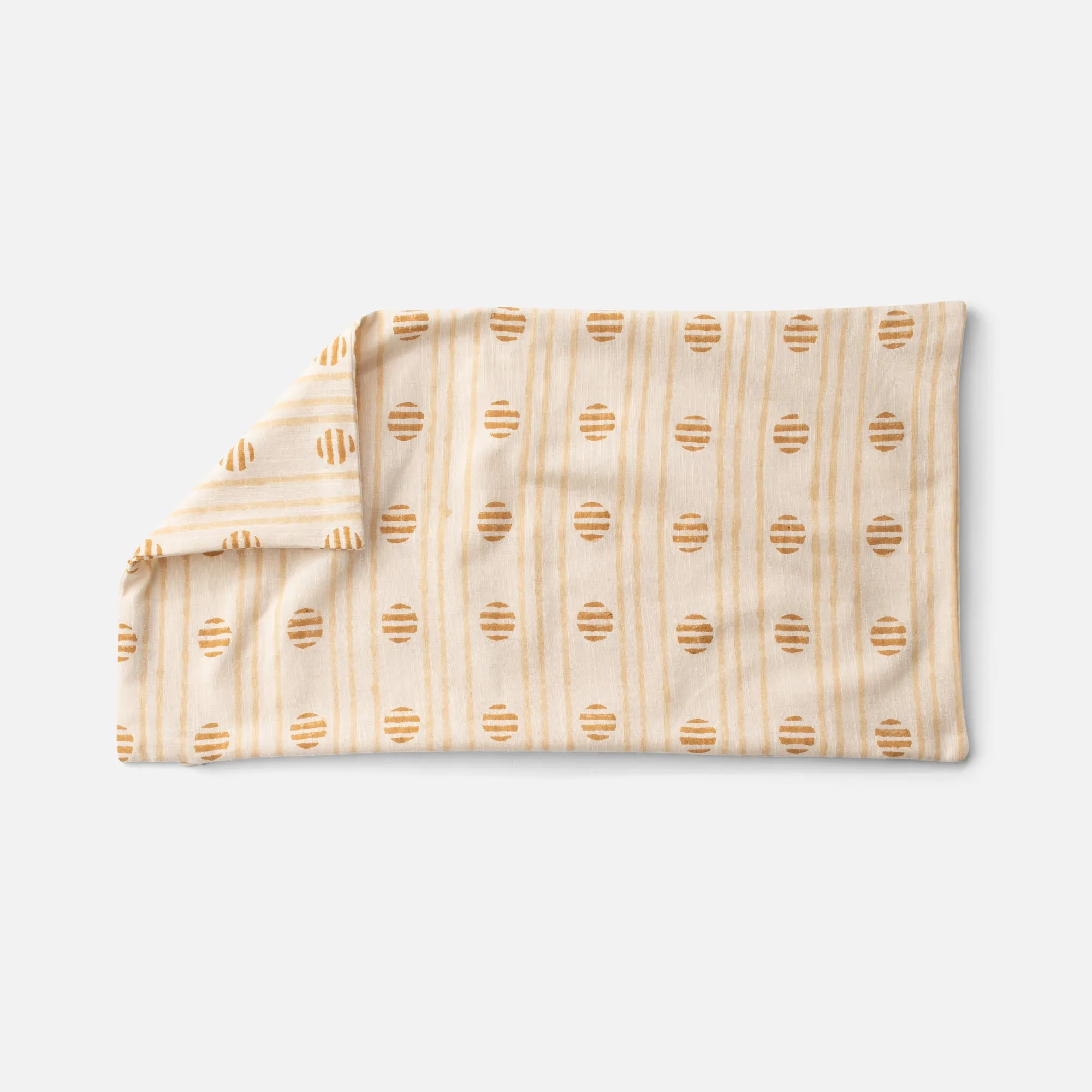 Tempo Blockprint Pillow