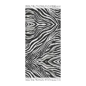 Vampire Art Grunge Zebra Boho Beach Cloth by Vampire Art