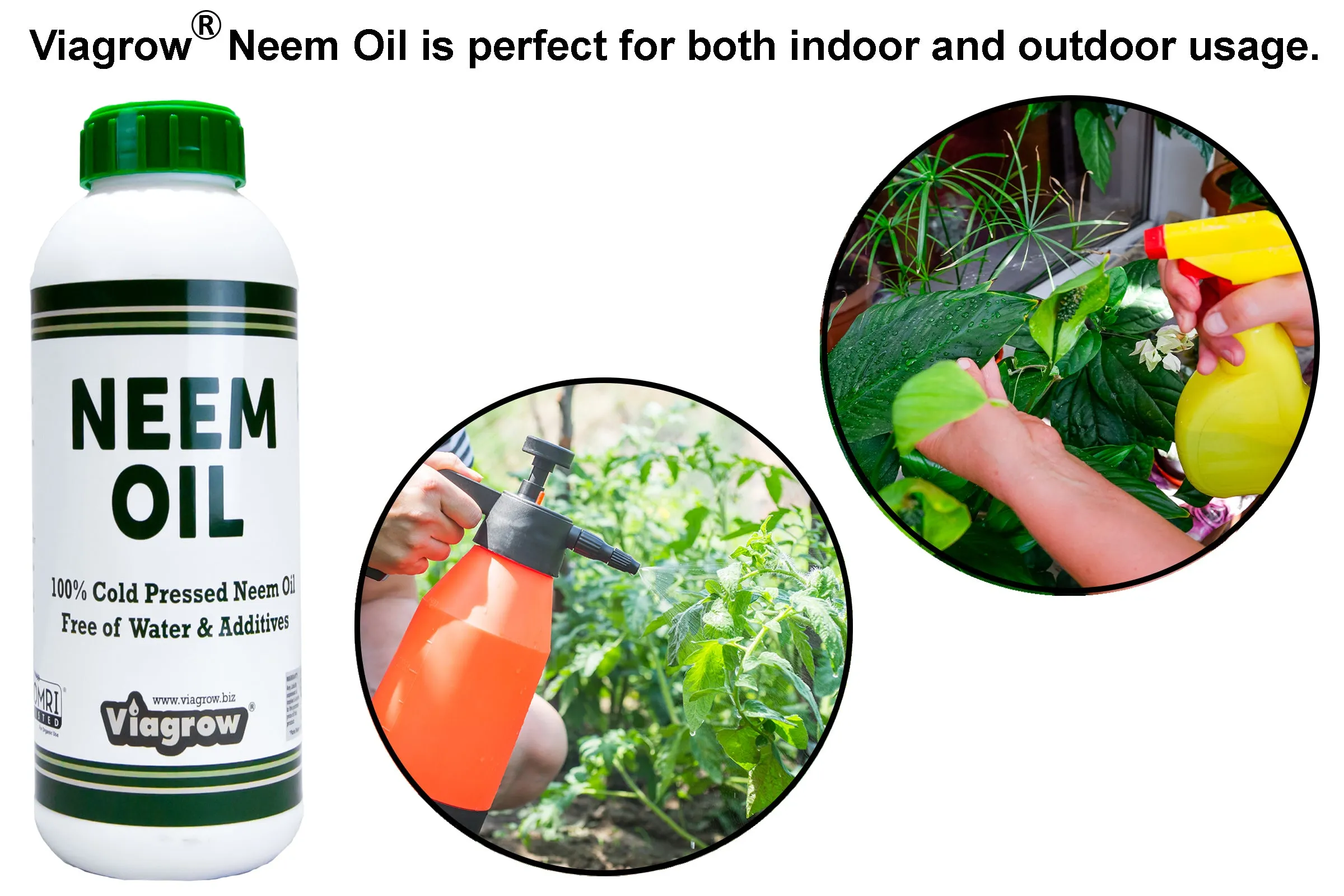 Viagrow 32oz Cold Pressed Neem Oil Seed Extract (Case of 15)