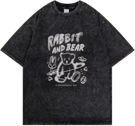Women Goth T Shirt Y2K Harajuku Graphic Tops Cotton Anime Clothes