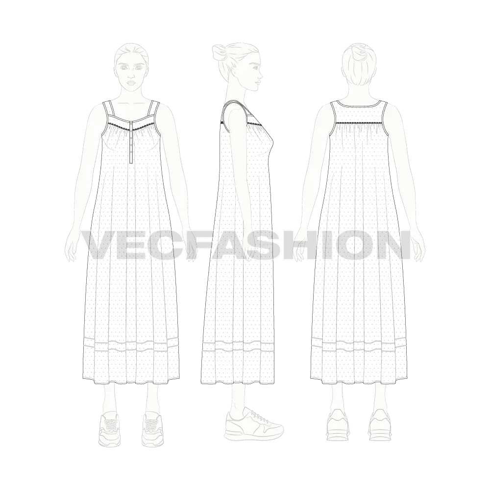 Women's Sleep Wear Dress