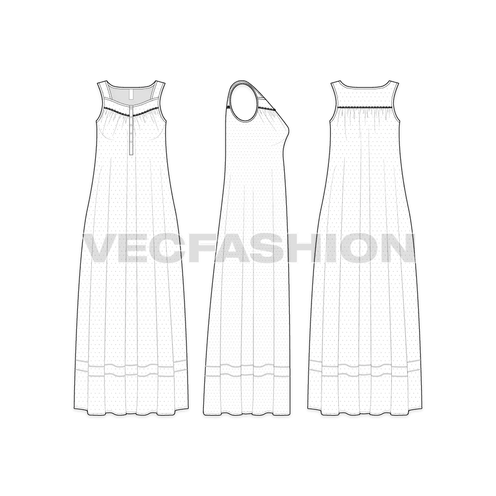 Women's Sleep Wear Dress